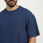 Oversized Textured T-shirt and Joggers Co-ord Set